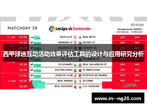 西甲球迷互动活动效果评估工具的设计与应用研究分析